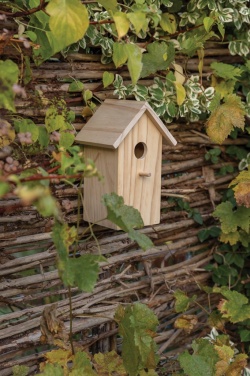 Logo trade advertising product photo of: Wooden birdhouse