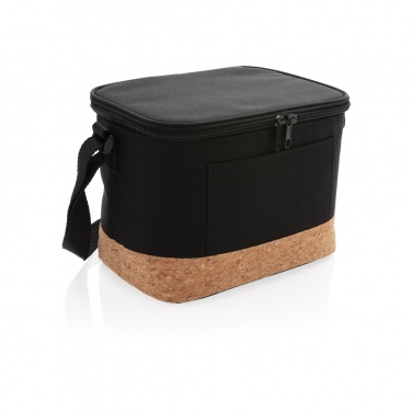Logo trade promotional merchandise photo of: Two tone cooler bag with cork detail