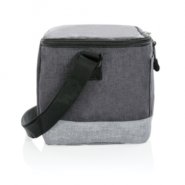 Logo trade promotional gifts image of: Duo colour RPET cooler bag