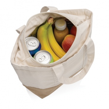 Logotrade business gift image of: Impact Aware™ 285 gsm rcanvas cooler bag undyed