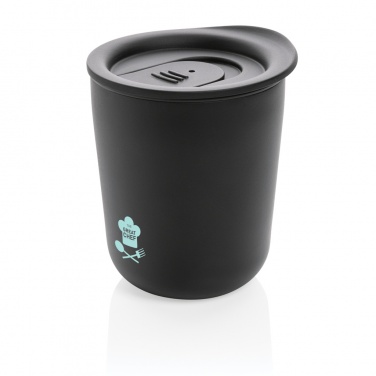 Logo trade business gift photo of: Simplistic antimicrobial coffee tumbler