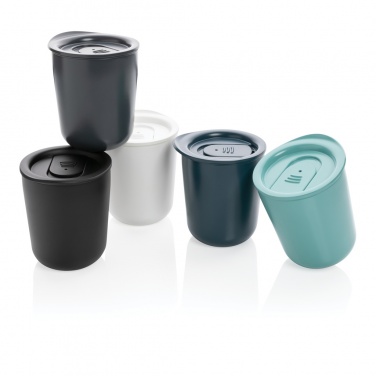 Logo trade advertising product photo of: Simplistic antimicrobial coffee tumbler