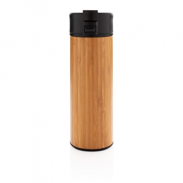 Logotrade promotional giveaways photo of: Bogota vacuum bamboo coffee mug