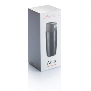 Logo trade promotional merchandise picture of: Auto leak proof tumbler