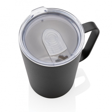 Logotrade promotional items photo of: RCS Recycled stainless steel modern vacuum mug with lid