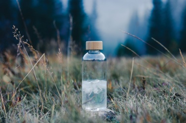 Logotrade promotional giveaway picture of: RCS RPET bottle with bamboo lid