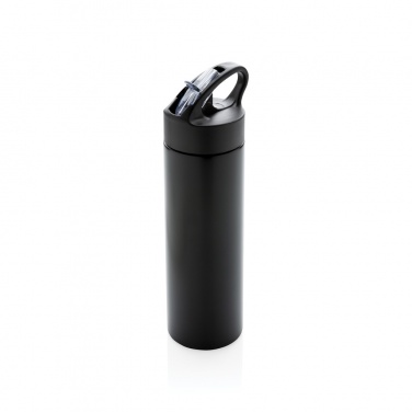 Logo trade promotional gifts picture of: Sport bottle with straw
