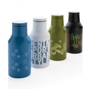Logotrade promotional merchandise picture of: RCS Recycled stainless steel compact bottle