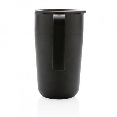 Logotrade promotional gift picture of: GRS Recycled PP and SS mug with handle
