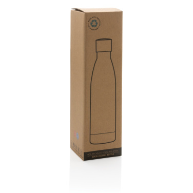 Logotrade promotional product picture of: RCS Recycled stainless steel solid vacuum bottle