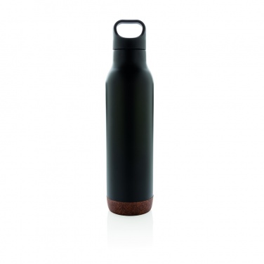 Logo trade promotional products image of: Cork leakproof vacuum flask