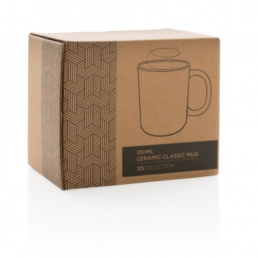 Logo trade promotional item photo of: Ceramic classic mug 350ml