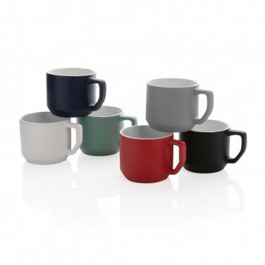 Logotrade promotional product picture of: Ceramic modern mug 350ml