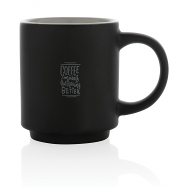 Logotrade advertising products photo of: Ceramic stackable mug 180ml