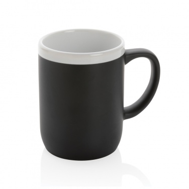 Logotrade business gifts photo of: Ceramic mug with white rim 300ml
