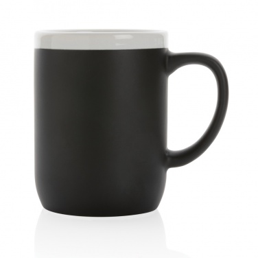 Logotrade promotional giveaway picture of: Ceramic mug with white rim 300ml