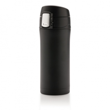 Logotrade promotional merchandise photo of: RCS Recycled stainless steel easy lock vacuum mug