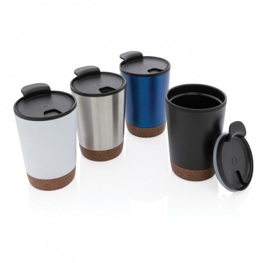 Logotrade advertising product image of: GRS RPP stainless steel cork coffee tumbler