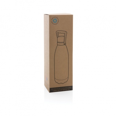Logotrade advertising product picture of: RCS Recycled stainless steel large vacuum bottle 1.5L