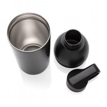 Logo trade promotional items image of: Flow RCS recycled stainless steel vacuum bottle