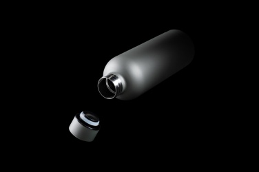 Logo trade business gifts image of: RCS Recycled stainless steel Impact vacuum bottle