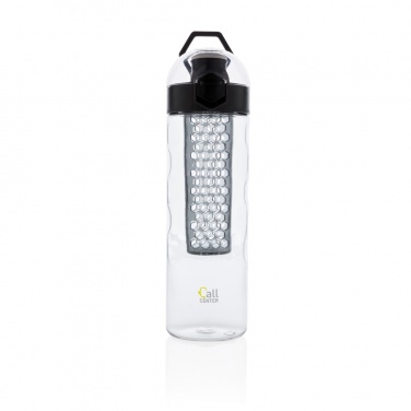 Logo trade promotional giveaway photo of: Honeycomb lockable leak proof infuser bottle