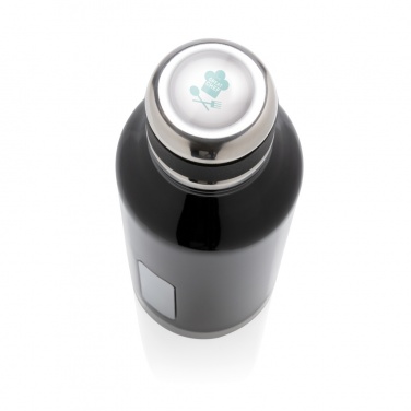 Logotrade corporate gift image of: Leak proof vacuum bottle with logo plate