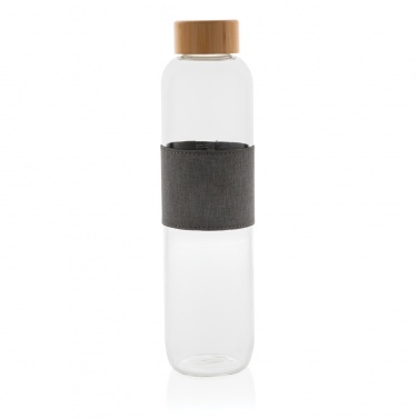Logotrade business gift image of: Impact borosilicate glass bottle with bamboo lid