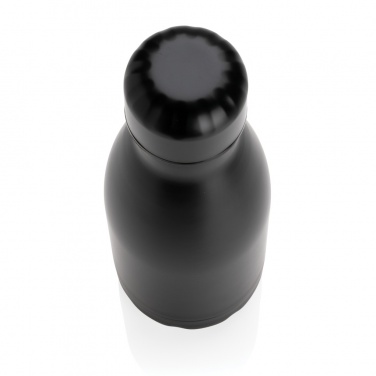Logo trade advertising products image of: Solid colour vacuum stainless steel bottle 260ml