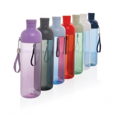 Logotrade promotional giveaway picture of: Impact RCS recycled PET leakproof water bottle 600ml