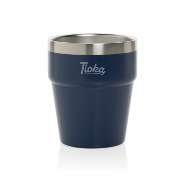 Logo trade advertising product photo of: Clark RCS double wall coffee cup 300ML