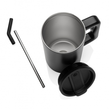 Logotrade corporate gift picture of: Cube RCS certified recycled steel mug 800ml