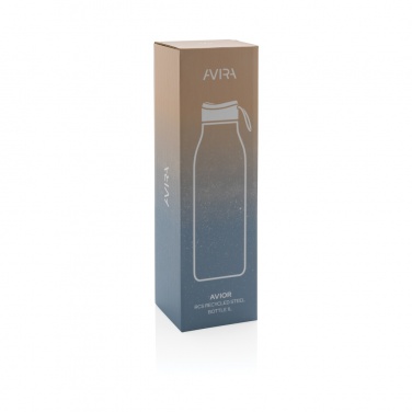 Logotrade promotional merchandise photo of: Avira Avior RCS Re-steel bottle 1L