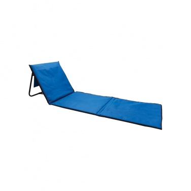 Logo trade promotional giveaways image of: Foldable beach lounge chair
