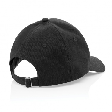 Logotrade business gift image of: Impact 6 panel 280gr Recycled cotton cap with AWARE™ tracer