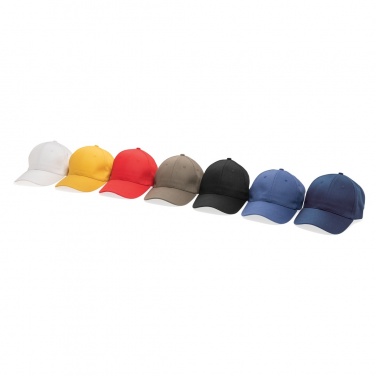 Logo trade promotional product photo of: Impact 6 panel 280gr Recycled cotton cap with AWARE™ tracer