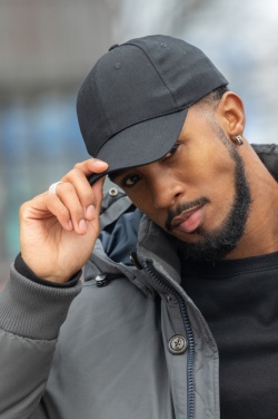 Logo trade promotional products picture of: Impact 6 panel 280gr Recycled cotton cap with AWARE™ tracer