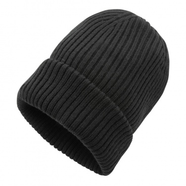 Logo trade corporate gifts picture of: Impact AWARE™  Polylana® double knitted beanie