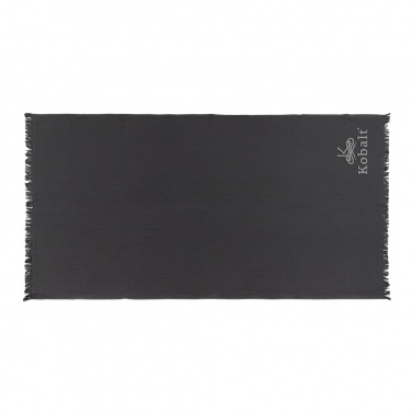 Logo trade promotional giveaway photo of: Ukiyo Keiko AWARE™ solid hammam towel 100x180cm
