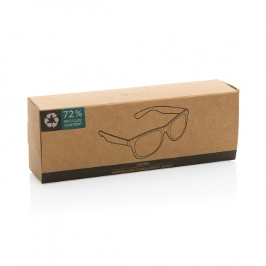 Logotrade promotional products photo of: Gleam RCS recycled PC mirror lens sunglasses