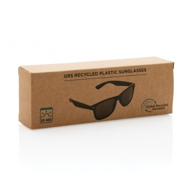 Logotrade promotional item picture of: GRS recycled PC plastic sunglasses
