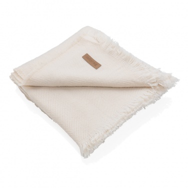 Logo trade promotional product photo of: Ukiyo Aware™ Polylana® woven blanket 130x150cm