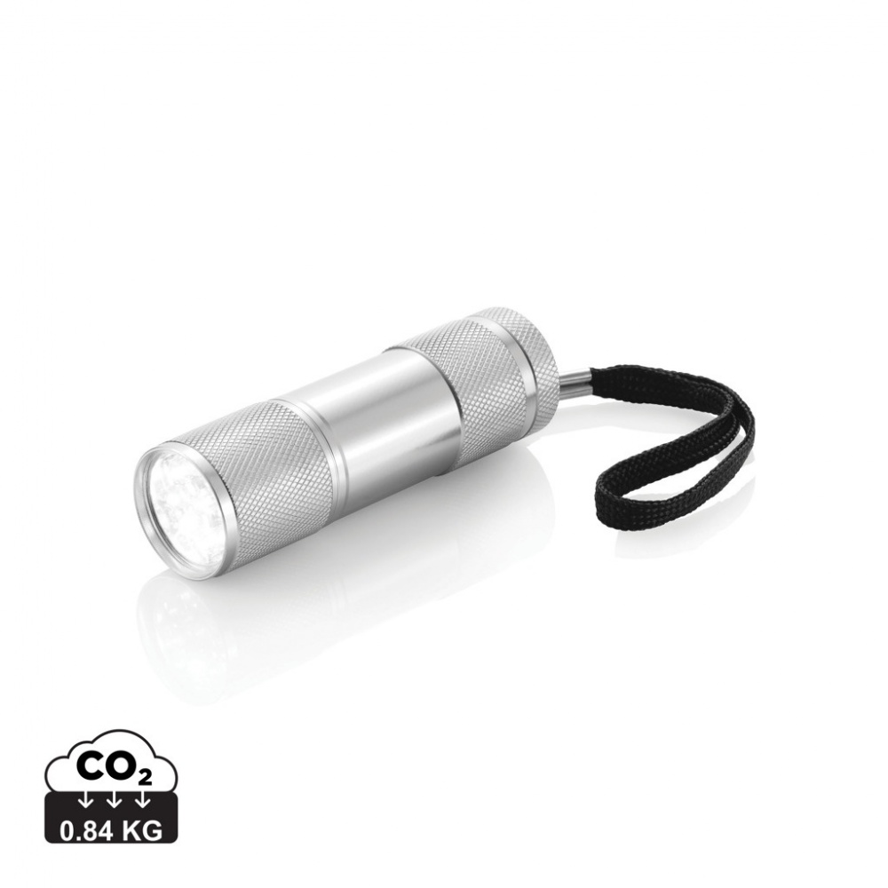 Logo trade promotional giveaway photo of: Quattro aluminium torch