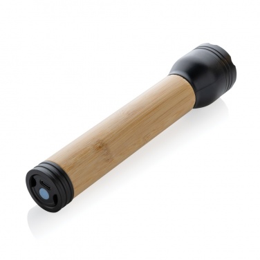 Logotrade corporate gifts photo of: Lucid 5W RCS certified recycled plastic & bamboo torch
