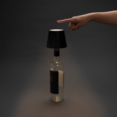 Logo trade promotional gifts picture of: BottleGlow RCS recycled plastic bottle lamp