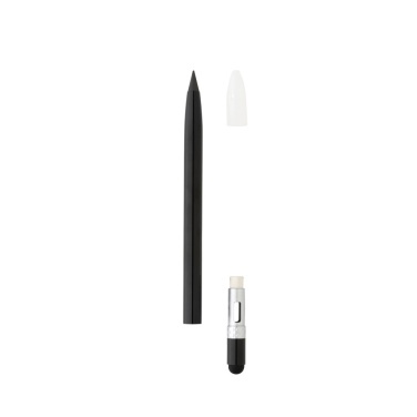 Logotrade promotional item picture of: Aluminum inkless pen with eraser