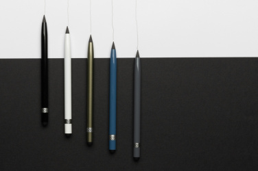 Logo trade corporate gifts image of: Aluminum inkless pen with eraser