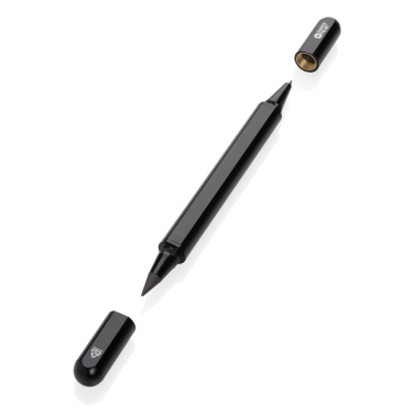Logotrade promotional giveaway picture of: Swiss Peak Storm RCS recycled aluminum dual tip pen