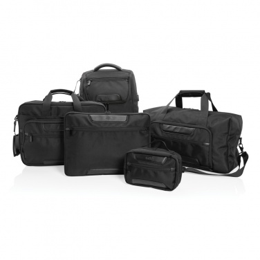 Logotrade promotional gift image of: Swiss Peak AWARE™ RPET Voyager weekend bag