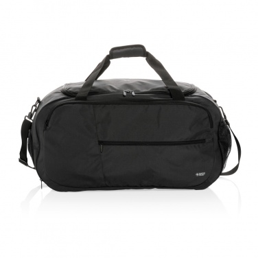Logotrade business gift image of: Swiss Peak AWARE™ RPET sports duffel bag